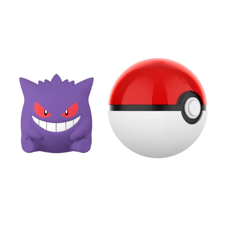 Pokemon Anime Poke Ball Action Figures Sylveston Umbreon Gengar Mini Dolls FUNISM Original Genuine Model Car Ornament Toys Gift