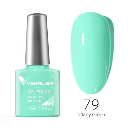 Venalisa VIP4 Nail Gel Polish HEMA/TPO FREE Full Coverage Beautiful Semi Permanent Soak Off UV LED Gel Nail Polish Gel Lacquer
