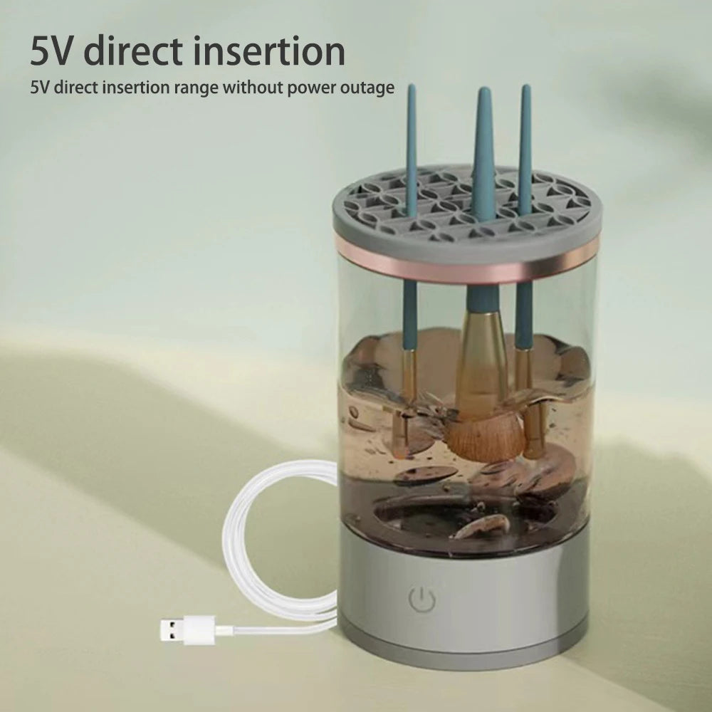 Electric Brush Cleaner.