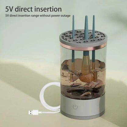 Electric Brush Cleaner.