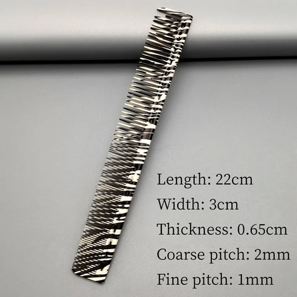 Hair Cutting Comb With Scale Cyan Yellow Ruler Haircut Combs Barber Shop Hairdressing Hairbrush Salon Styling Tools Y0521