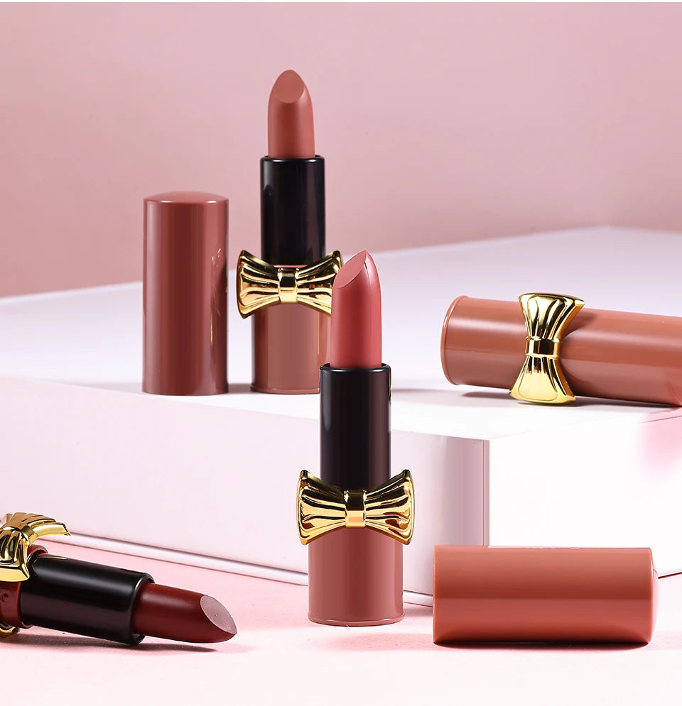 Bowknot Nude Matte Lipstick.