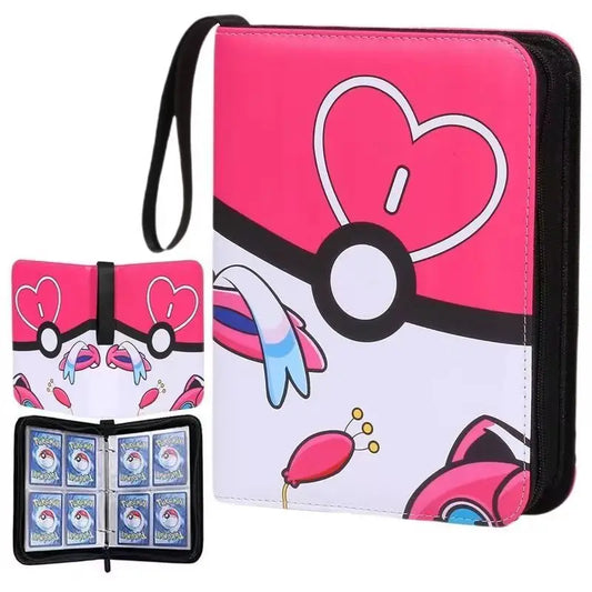 Pokemon Card Binder 400 Pocket Anim Card Holder Album Trading Card