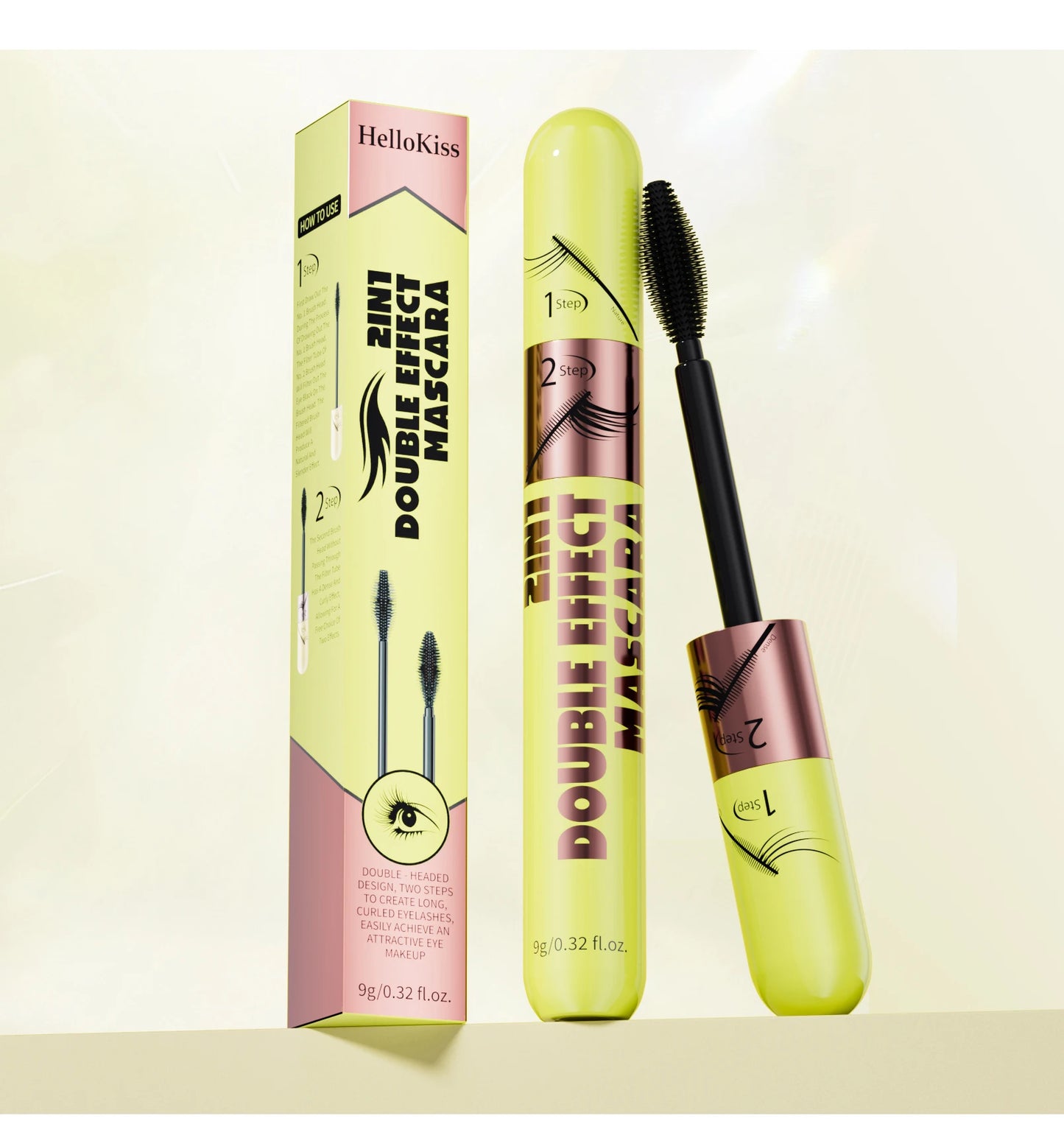 Brown Dual Brush Mascara.