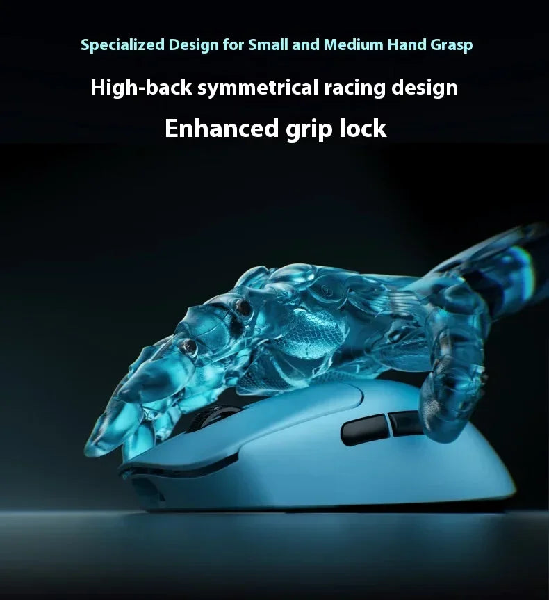 Rapoo VT0 MAX Wireless Gaming Mouse PAW3950 PAW3398 Nordic54L15 Chip Dual 8KHz 45000DPI Ergonomic FPS Gaming Mouse for PC Gamer