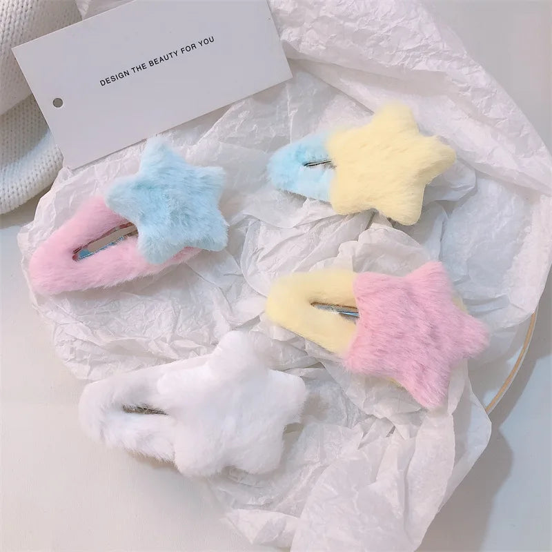 Plush Star Hair Clip.