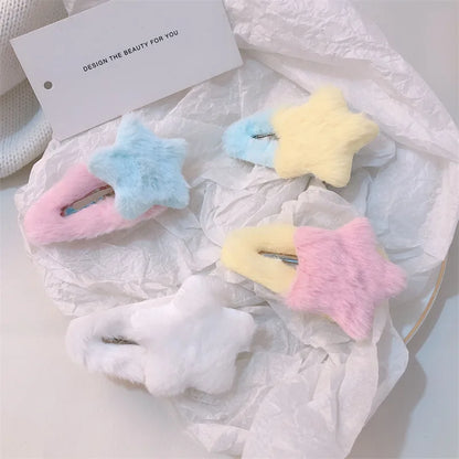 Plush Star Hair Clip.