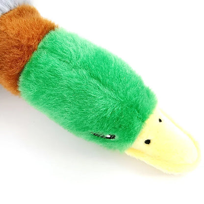 Plush Duck Squeaky Dog Chew Toy