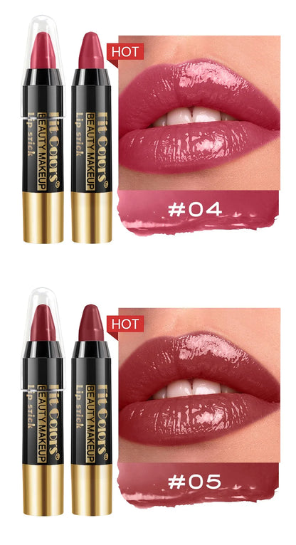 Tint Crayon Lipstick Moisturizing Bright Surface Lipsticks Velvet Non Stick Cup Waterproof Lip Stick Hydrating Gloss Lips Makeup