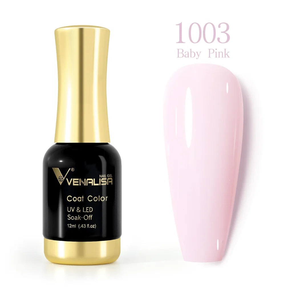 VENALISA Nail Gel Varnish TPO FREE Soak Off UV LED Organic Odorless Enamels Nail Art Colors 12ml 120Colors UV Gel Nail Polish