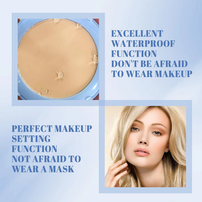 Matte Face Setting Powder Oil Control Waterproof Pore Blurring Makeup Finish  Full Coverage Loose Powder for Oily Skin
