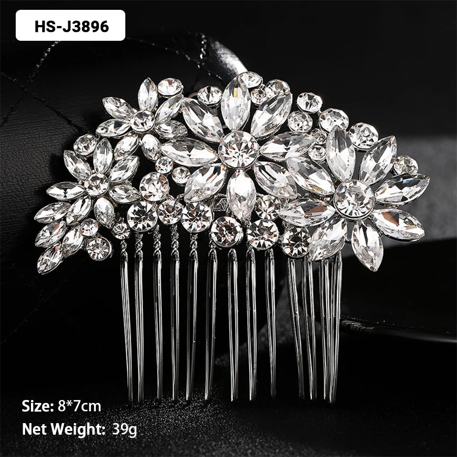 Crystal Bridal Hair Comb.