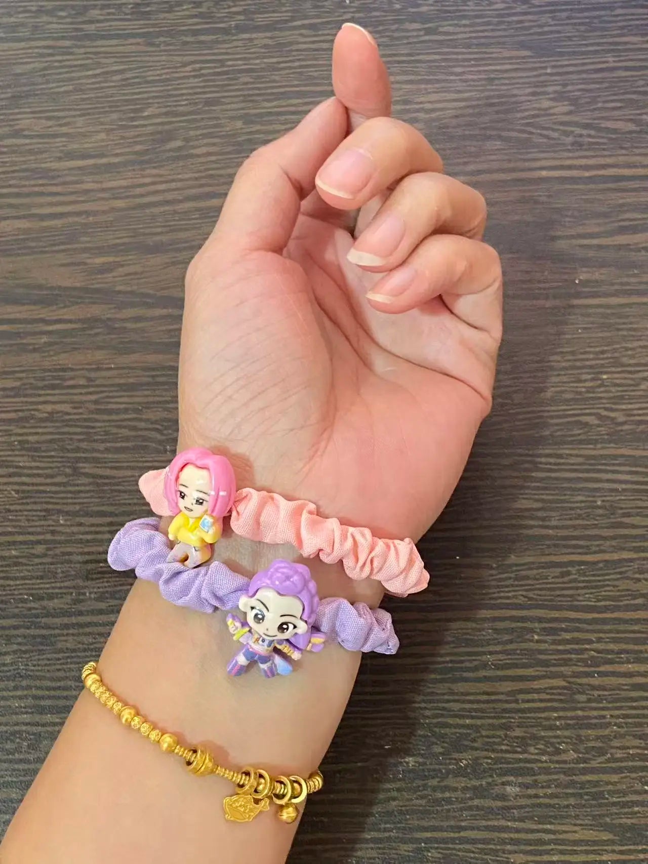 Demon Hunters Hair Ties Set