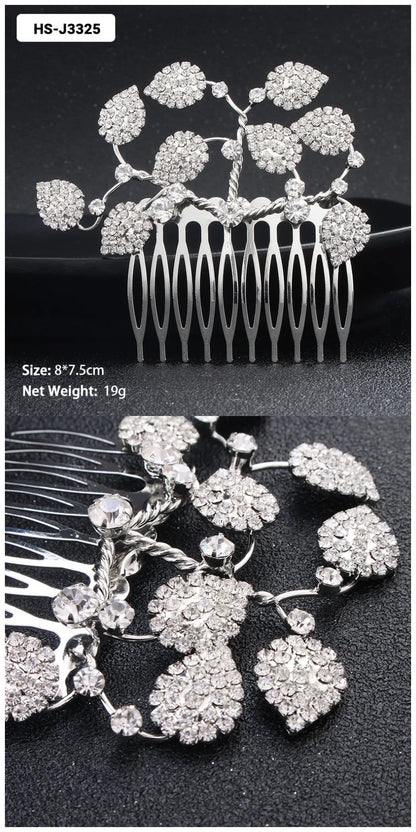 Crystal Bridal Hair Comb.
