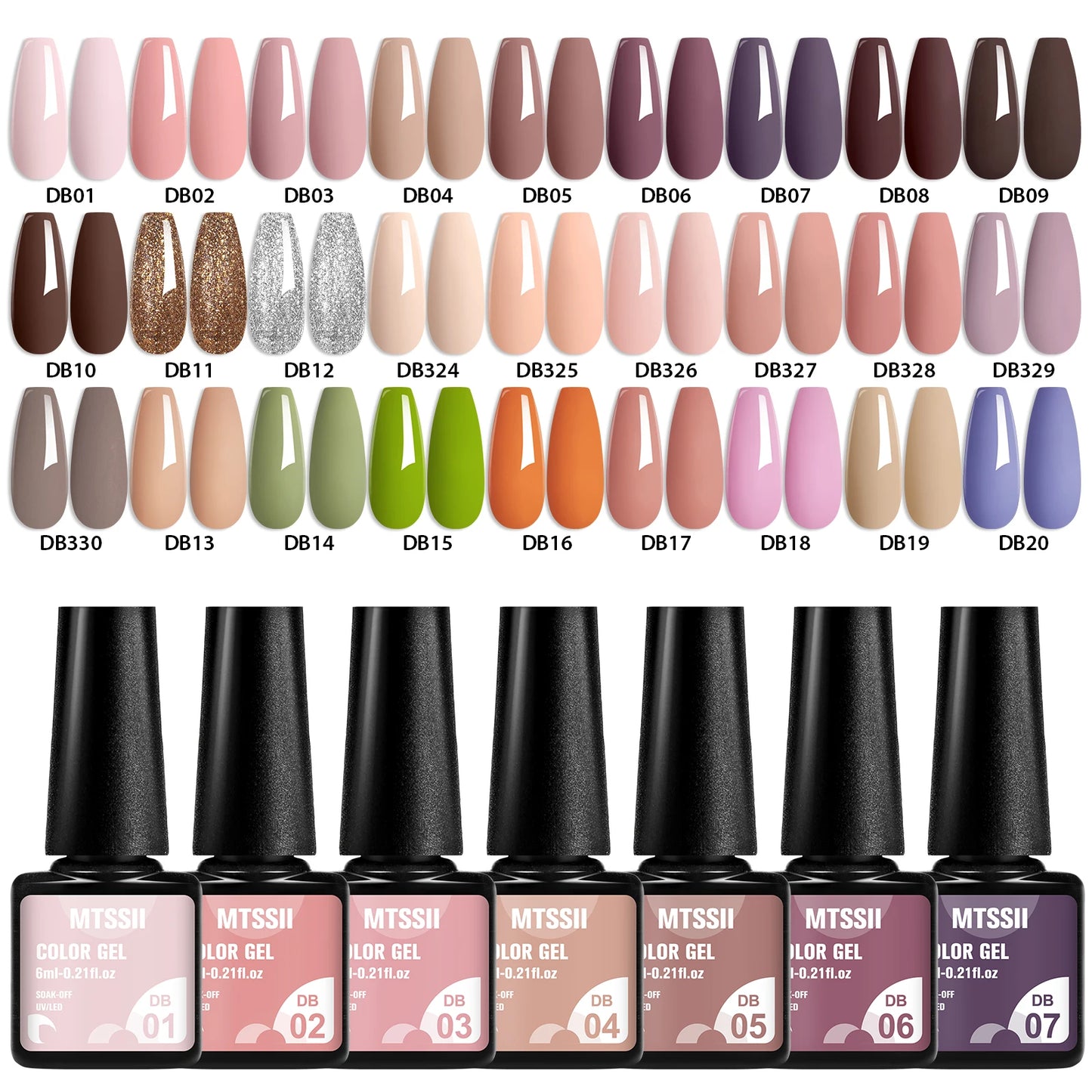 27pcs Gel Nail Polish Set Pink Red Glitter Semi Permanent UV Gel Polish Kits All For Manicure Soak Off Vernis DIY Nail Supplies