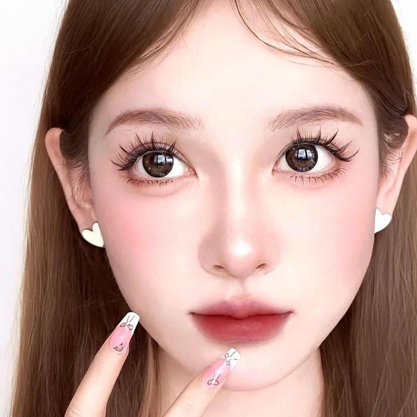 Natural Cosplay False Eyelashes No Glue Need Eyelash Clusters False Eyelashes for Eye-Lifting Effect DIY Makeup Use Makeup Tools