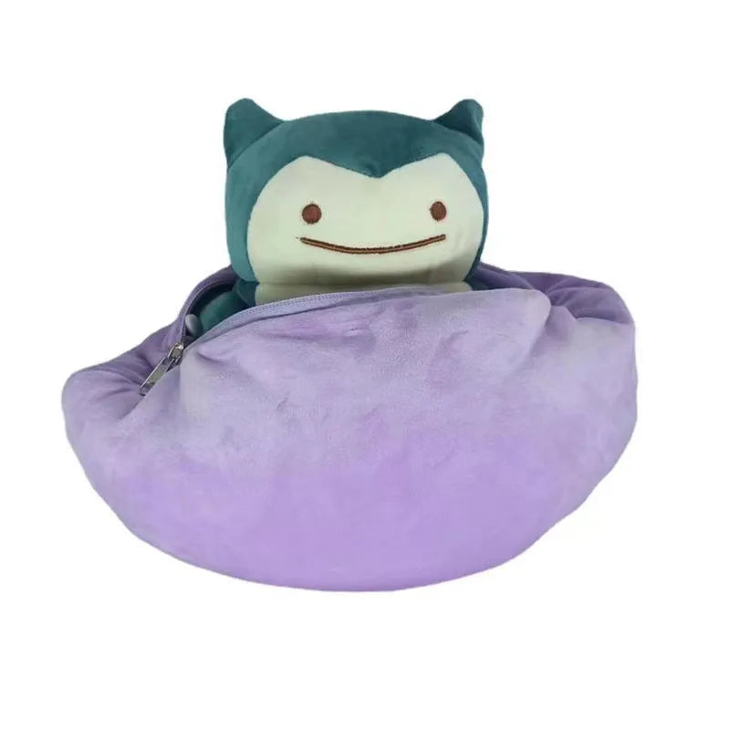 15/28cm Pokemon Ditto Snorlax Peluche Dolls Ditto Reversible Pillow Transform Snorlax Stuffed Doll Pillow Cushion Birthday Gifts