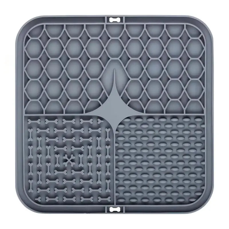 Silicone Pet Licking Pad: Anti-Anxiety Slow Feeder & Bath Time Distraction Mat