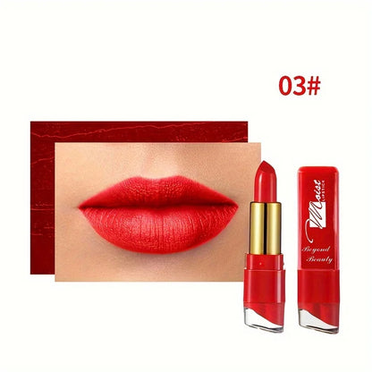 Beyond Beauty Creamy Moisturizing Lipstick: Long-Lasting Satin Finish (12 Shades)