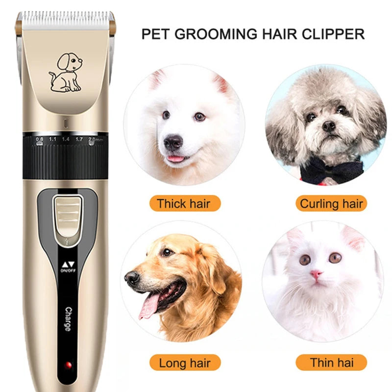 Electric Pet Clipper Grooming Kit 🐶🐱