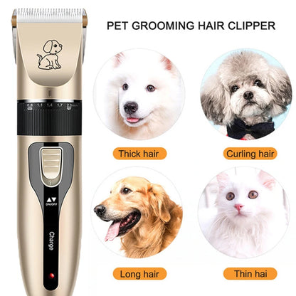 Electric Pet Clipper Grooming Kit 🐶🐱