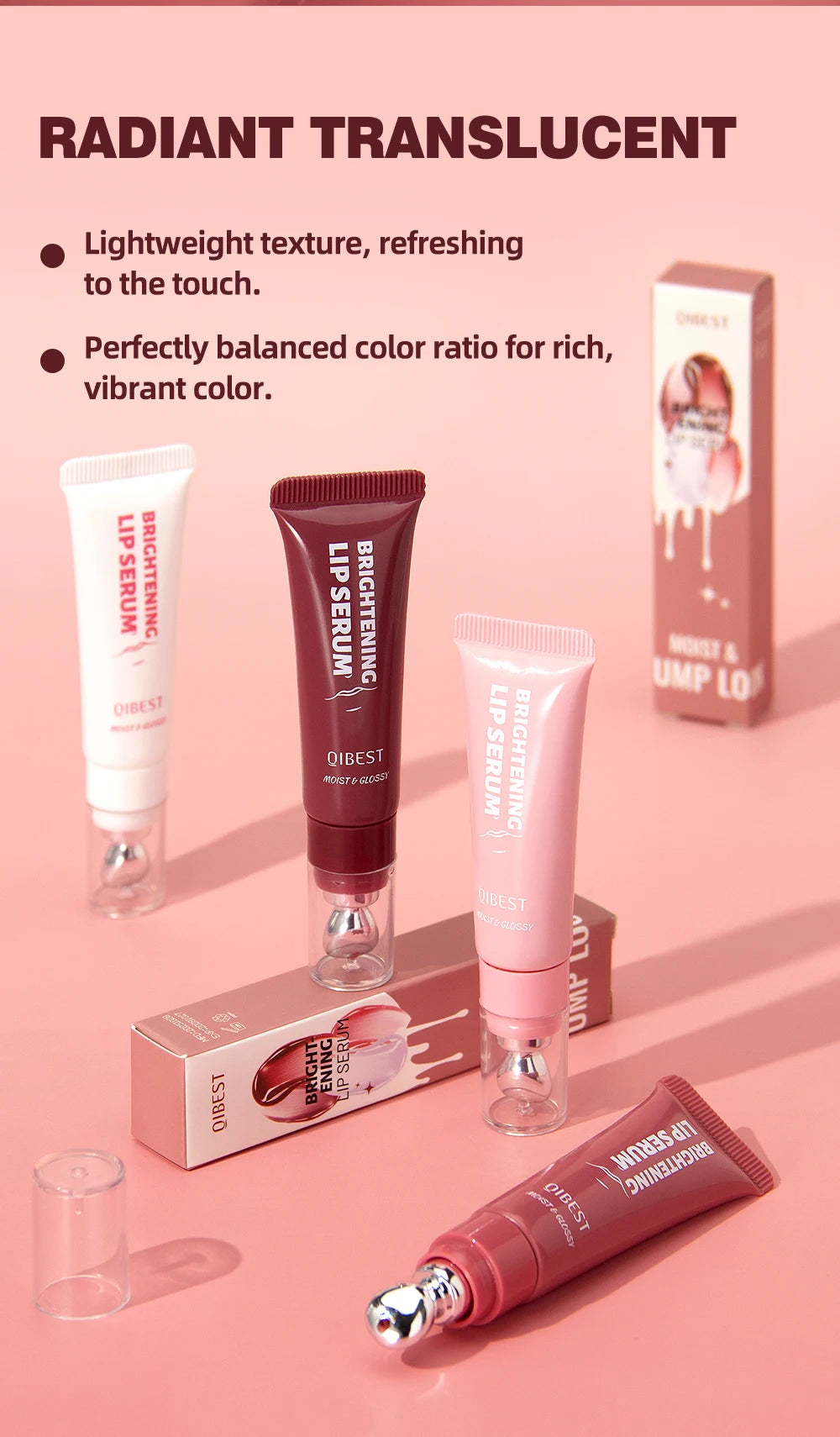 Pearl Glitter Lip Gloss.