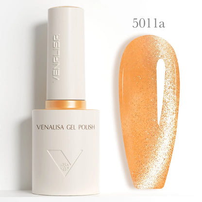 V6 Venalisa 10ml Nail Gel Polish Hema Free TPO Free Ultra Cat Eye Effect Magnet Semi Permanent Soak Off UV LED Varnish Gel Nail