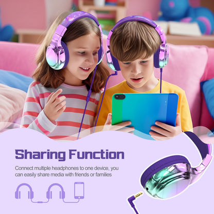 Kids Wired Headphones For School