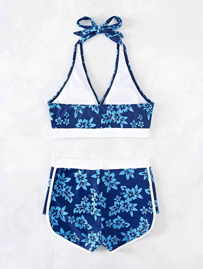 2026 High Waist Bikinis Women Padded Halter Swimwear Female Sexy Sporty Swimsuit Bathers Bathing Swimming Swim Suit Beachwear