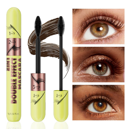 Brown Dual Brush Mascara.