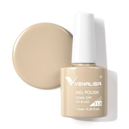 Venalisa VIP4 Nail Gel Polish HEMA/TPO FREE Full Coverage Beautiful Semi Permanent Soak Off UV LED Gel Nail Polish Gel Lacquer