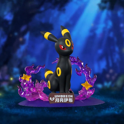 Anime Pokemon Umbreon Eevee Espeon Funism Original Action Figures Home Collection Model Desktop Ornaments Toys Birthday Gifts