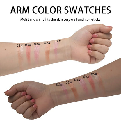 Marble Shimmer Blush Palette