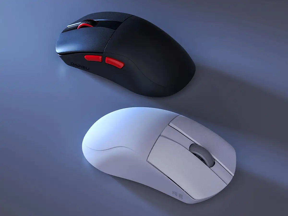 DAREU Tri-mode Wireless 8Khz Gaming Mouse 2.4G Wired 35g Lightweight 30000 DPI AIM-750 Sensor Macro Gamer Mouse Accessories