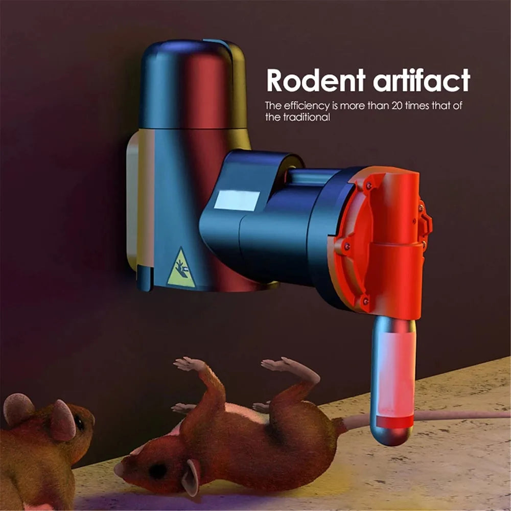 2025 Smart Automatic Humane Non-Toxic Rat and Mouse Trap Kit Rat Mouse Multi-catch Trap Machine CO2 Cylinders Humane Non-toxic