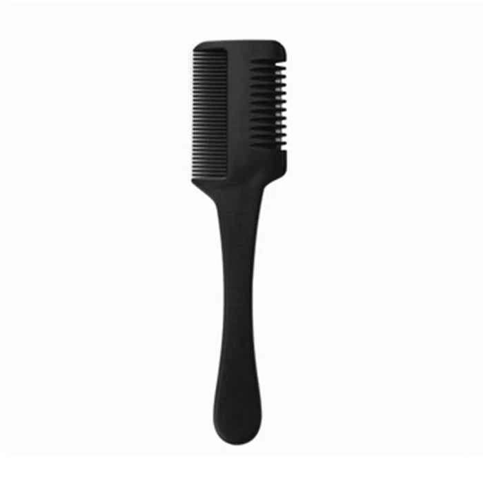 1pc Hair Cutting Comb Hair Brushes with Razor Blades Hair Trimmer Cutting Thinning Tools Barbershop Hair Salon Styling Tool Comb
