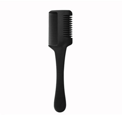 1pc Hair Cutting Comb Hair Brushes with Razor Blades Hair Trimmer Cutting Thinning Tools Barbershop Hair Salon Styling Tool Comb