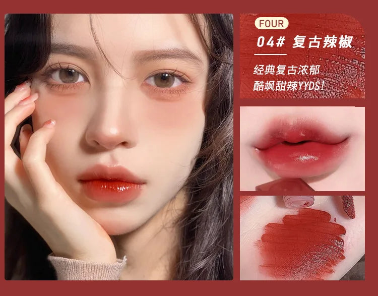 Gege Bear Velvet Lip Glaze.