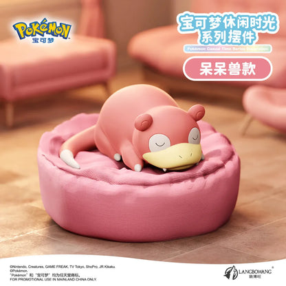 New In Stock Pokemon Eevee Sleeping Position Series Blind Box Sylveon Umbreon Flareon Jolteon Anime Desktop Decoration Model Toy