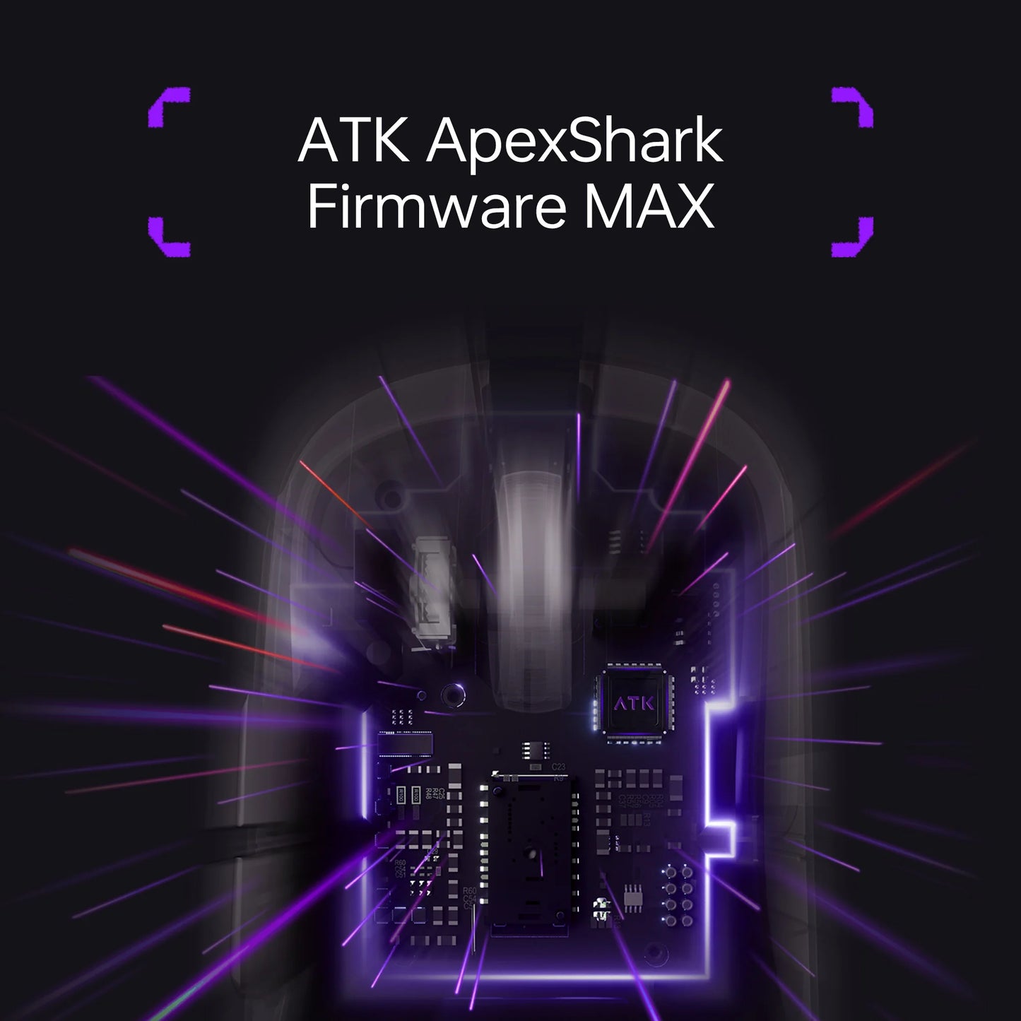ATK Blazing Sky DUCKBILL Ultra Mouse 2.4G Dual Mode Wireless Mouse Paw3950Ultra Sensor 8000Hz 46g Lightweight Gaming Mice