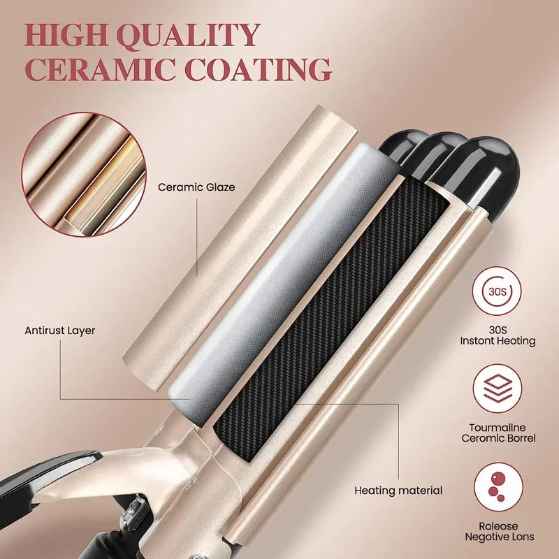 Ceramic Curling Iron Pro.