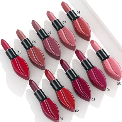 Rose Purple Matte Lipsticks Waterproof Velvet Nude Lipstick Sexy Red Lip Stick Pigment Makeup Pink Lip Gloss Long Lasting Makeup