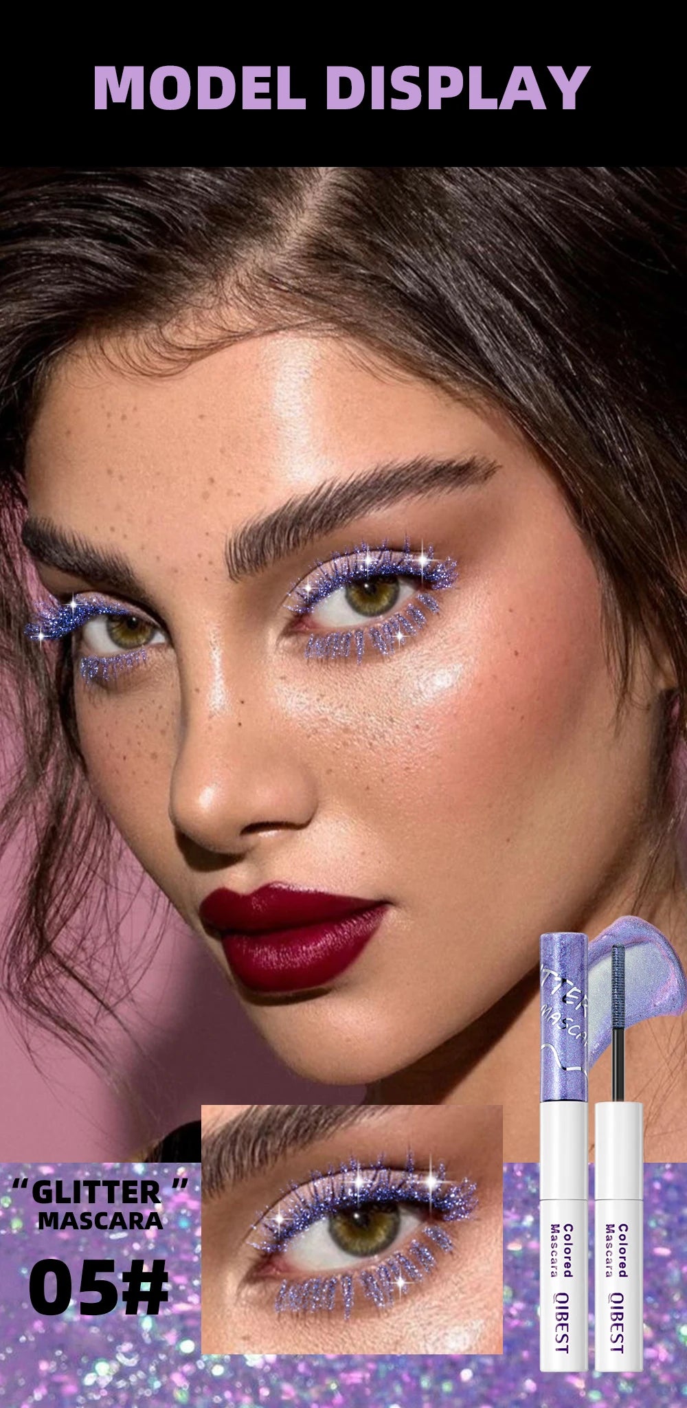 Glitter Diamond Mascara.