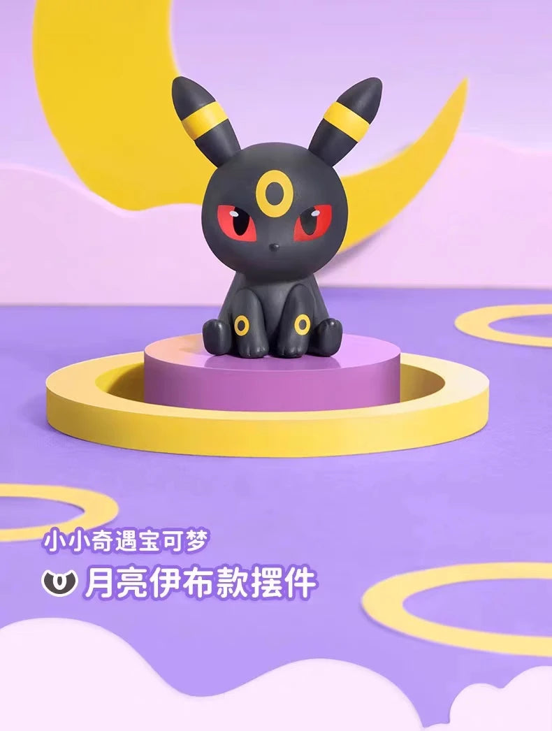 New in Stock Genuine Funism Pokémon Eevee Little Adventure Mini Figure Ornament  Animation Peripheral Gift