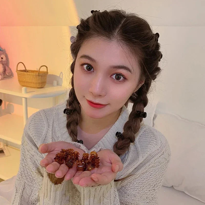 Mini Hair Claw Clips Set.