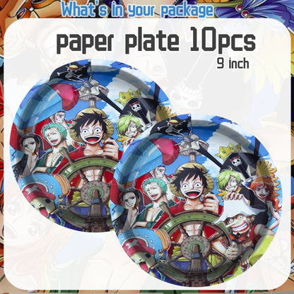 One Piece Sanji & Nami Birthday Party Tableware Set 🎉🏴‍☠️
