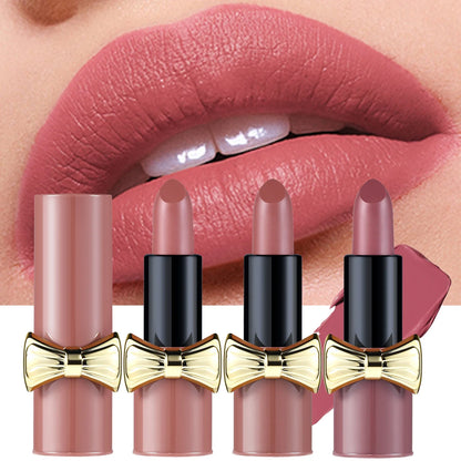 Bowknot Nude Matte Lipstick.