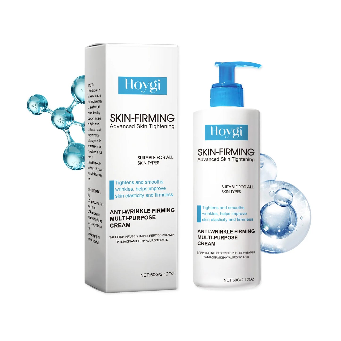 Body Firming Cream Tightening Improve Sagging Skin Lotion Increase Elasticity Nourishing Moisturizing Lifting Brighten Skin Care