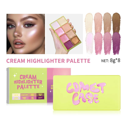 Cream Blush & Highlighter Palette