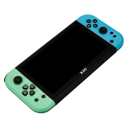 Coopreme X80 Portable Game Console 7-inch HD Large Screen Arcade PS1 Emulator Multi-function Nostalgia Classic PSP Handheld Game